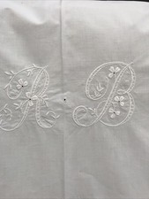 Vintage french linen for sale  STRANRAER