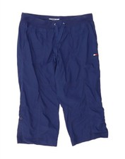 Bermuda Tommy Hilfiger Feminina Grande W34 L20 Azul Marinho Algodão AN14 comprar usado  Enviando para Brazil