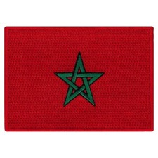 Morocco flag patch d'occasion  Expédié en Belgium