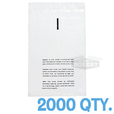 Usado, 2000 9x12 auto-vedação aviso de sufocação sacos poli transparentes 1,5 mil frete grátis comprar usado  Enviando para Brazil