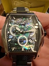Invicta Reserve 46mm Vortiz LTD ED quartzo cronógrafo mostrador abalone com alça extra comprar usado  Enviando para Brazil