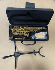 🎷Saxofone Alto Eastar E Flat F Key Gold Lacquered Student School Band Alto Sax comprar usado  Enviando para Brazil