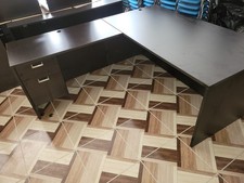 Shaped office desk for sale  Wayne