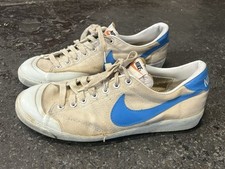 Antigo 1977 Nike All Court lona EUA 10.5 feito em Taiwan década de 1970 sapatos raros Japão, usado comprar usado  Enviando para Brazil