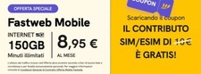 Fastweb mobile 150 usato  Casapesenna