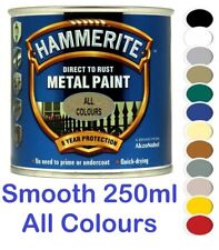 Hammerite smooth 250ml for sale  PETERBOROUGH