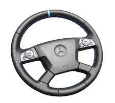 Volante de couro NOVO para Mercedes Atego Actros Freightliner Axor azul comprar usado Volante de couro NOVO para Mercedes Atego Actros Freightliner Axor azul comprar usado  Enviando para Brazil