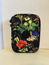 Usado, Estojo floral Kipling grande 100 canetas - Armazenamento de cosméticos para viagem escolar  comprar usado  Enviando para Brazil