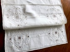 Vintage embroidered lefkara for sale  ROGART