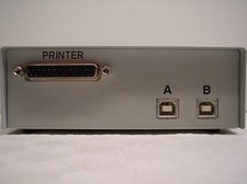 Interruptor adaptador de impressão paralela 2 PCs USB para comprar usado  Enviando para Brazil