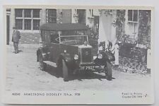 Postcard armstrong siddeley for sale  STOKE-ON-TRENT