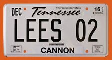 Tennessee vanity license for sale  USA