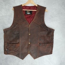 Jamin leather vest for sale  Worcester