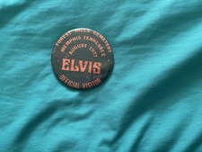 Elvis presley badge d'occasion  Fuveau