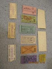 Vintage bus tickets for sale  BRIDGNORTH