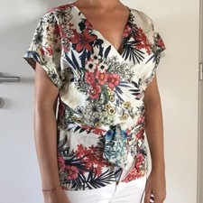 Top kimono zara usato  Italia