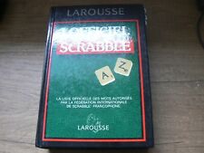 Officiel jeu scrabble d'occasion  France