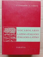 Vocabolario latino italiano usato  Volvera