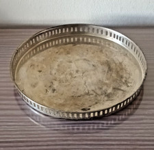 Tablett silber rund gebraucht kaufen  Bad Krozingen