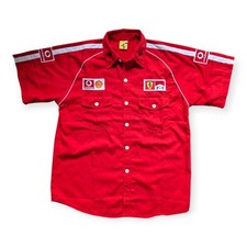 Usado, CAMISA FERRARI VINTAGE ANOS 90 F1 CLÁSSICA BOTÃO RARA MICHAEL SCHUMACHER L comprar usado  Enviando para Brazil
