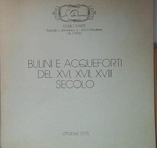 Bulini acqueforti del usato  Fonte Nuova