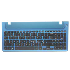 NOVO Inglês Para Samsung NP350V5C NP355V5C Teclado EUA Com Moldura Capa Azul comprar usado  Enviando para Brazil