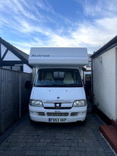 Peugeot boxer motorhome for sale  POULTON-LE-FYLDE