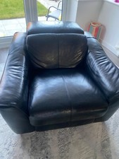 Two leather reclining for sale  HOOK