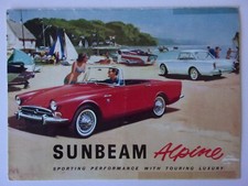Sunbeam alpine series for sale  BENFLEET