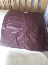 Burgundy pvc short for sale  EDENBRIDGE