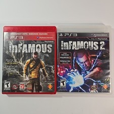 Pacote de videogames Sony PlayStation 3 InFamous and InFamous 2 PS3 comprar usado  Enviando para Brazil