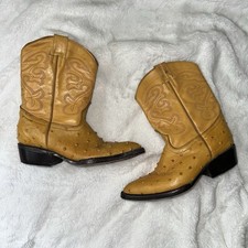 Botas Western Cowboy Juventude Unissex EUA 1 México Texas Country Line Dançando Cowgirl comprar usado  Enviando para Brazil