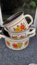 Emalie kochtöpfe 3 gebraucht kaufen  Weinböhla