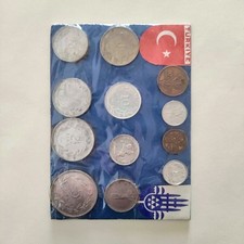 Numismatica turchia serie usato  Italia