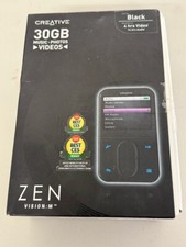 Zen vision 30gb for sale  ASHTEAD