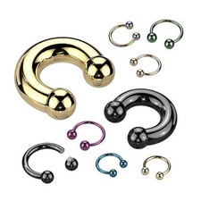 Hufeisen lippen piercing gebraucht kaufen  Crimmitschau