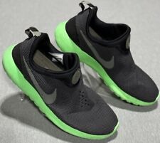 Nike Roshe Run Sin Cordones Negro/Verde Talla 11 Modelo 644432-03 segunda mano  Embacar hacia Argentina