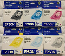 11 cartuchos de tinta Epson T034 Stylus preto magenta ciano amarelo Lt ciano Lt preto comprar usado  Enviando para Brazil