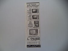 Usado, advertising Pubblicità 1963 TELEVISORI ATLANTIC MOD. 547/542/TV CON FRIGOBAR comprar usado  Enviando para Brazil