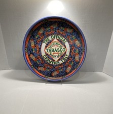 Molho de pimenta da marca Tabasco - Bandeja oficial de lagostim - Bandeja redonda de metal 13", usado comprar usado Molho de pimenta da marca Tabasco - Bandeja oficial de lagostim - Bandeja redonda de metal 13", usado comprar usado  Enviando para Brazil