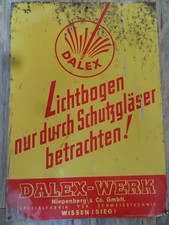 Altes blechschild dalex gebraucht kaufen  Friolzheim