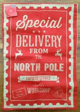Large jute christmas for sale  BIRMINGHAM