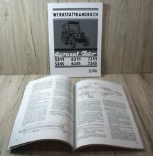 Zetor Instrukcja warsztatowa Ciągnik Agrozet 5211 6211 7211 5245 6245 7245 na sprzedaż  Wysyłka do Poland