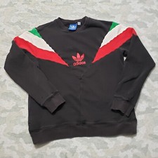 Pulôver masculino vintage Adidas Rocky 4 pulôver preto médio bandeira italiana anos 80 comprar usado  Enviando para Brazil