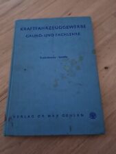Fachbuch kraftfahrzeuggewerbe  gebraucht kaufen  Rodgau
