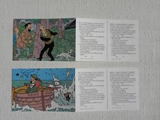 Tintin hergé cartes d'occasion  Nantes-