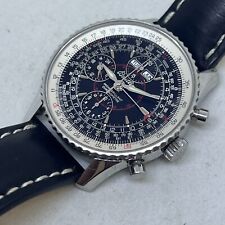 BREITLING NAVITIMER MONTBRILLANT DATORA DATA TRIPLA REF A21330 43 MM, usado comprar usado  Enviando para Brazil
