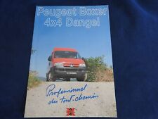 Catalogue depliant peugeot d'occasion  Saint-Cyr-sur-Mer