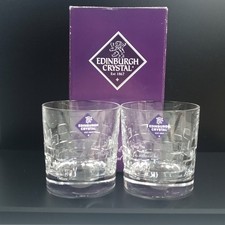 Whisky tumblers edinburgh for sale  CARLISLE