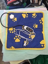 Almofada de aquecimento para animais de estimação impermeável temporizador de 5 níveis temperatura cão/gato 20"/14" comprar usado  Enviando para Brazil